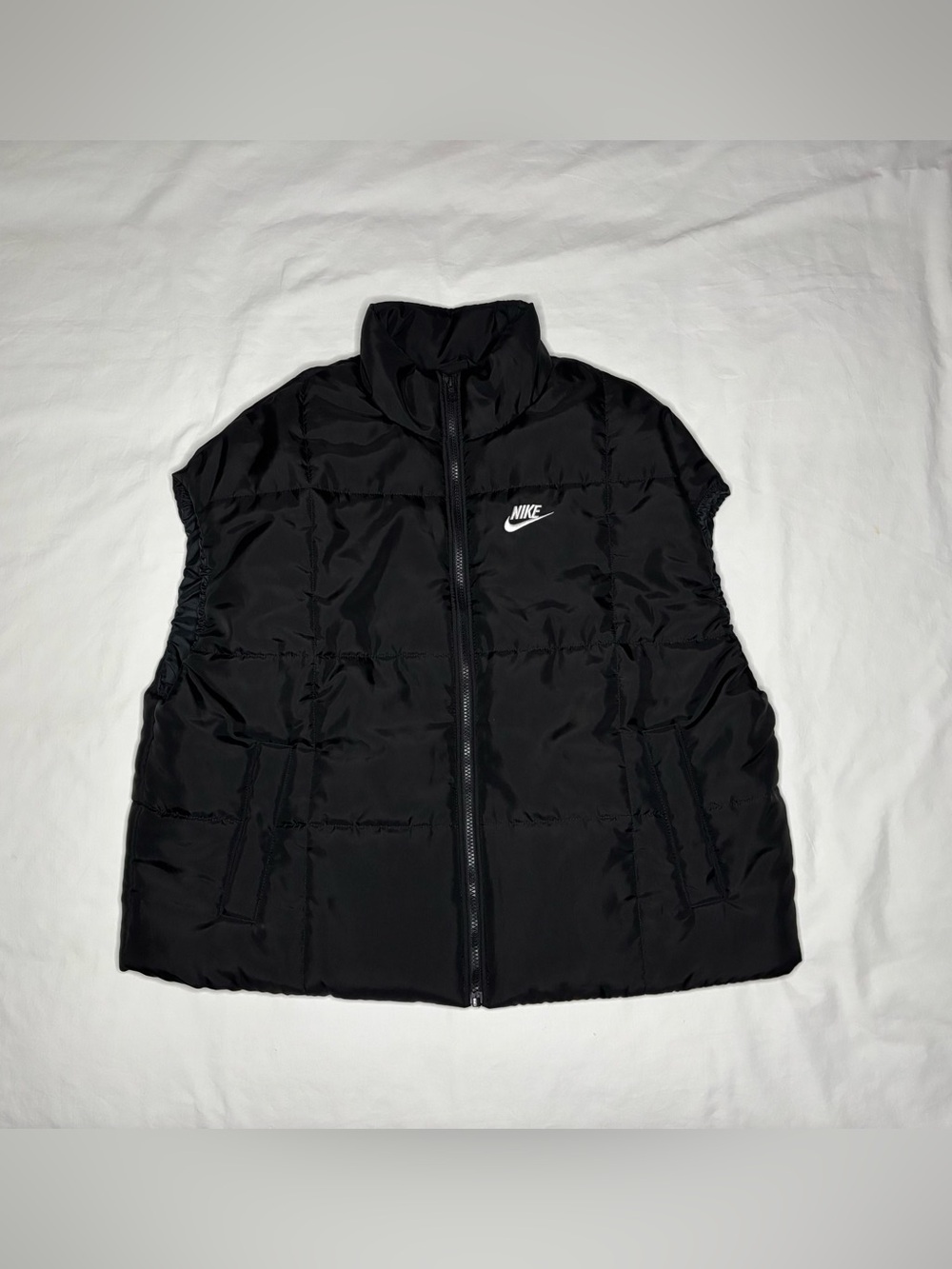 Nike Sportswear Classic Puffer Therma-FIT LOOSE Vest Black FB7679-010 Small S